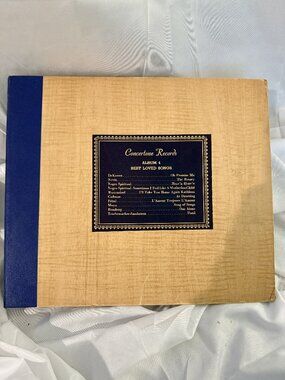 Concertone Records - Preowned Vintage (5 record book set)